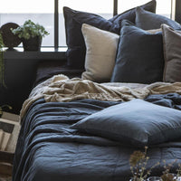 VINTAGE STYLE DOUBLE QUILT | HISTORIC BLUE