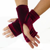 VELVET 'WRISTEES' WRISTWARMERS