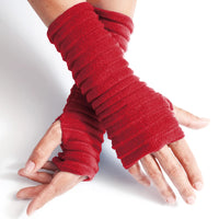 PLEATED 'WRISTEES' WRISTWARMERS