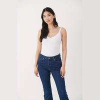 PART TWO HYDDA VEST TOP | WHITE S|M