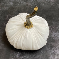 XSMALL VELVET DECORATIVE PUMPKIN