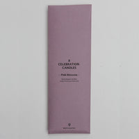 8 CELEBRATION BEESWAX CANDLES | PINK BLOSSOM
