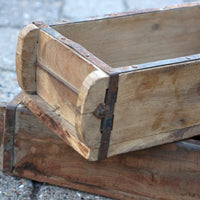 VINTAGE WOODEN BRICK BOX MOULD