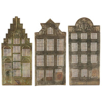 DECORATIVE METAL HOUSE CANDLE HOLDER | 3 DESIGNS