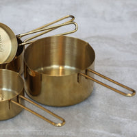 BRASS MEASURING CUPS