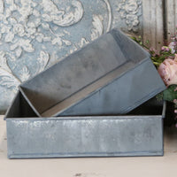 ZINC SQUARE TRAY