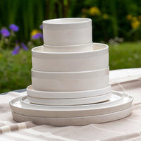 MATT & GLOSS GLAZED SMALL BOWL | WHITE