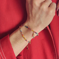 MACAW MULTICOLOURED CHARM BRACELET