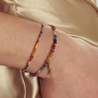 MACAW MULTICOLOURED CHARM BRACELET