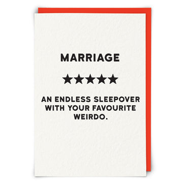 CARD | MARRIAGE STAR