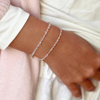 HARMONY ROSE QUARTZ GOLD BRACELET