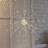 SMALL BATTERY STARBURST LED LIGHT 30cm