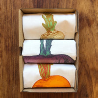 SET 3 TEATOWELS | MIXED VEG