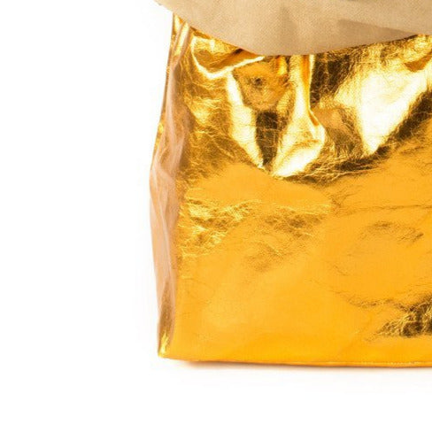 UASHMAMA PAPER BAG XXLARGE METALLIC
