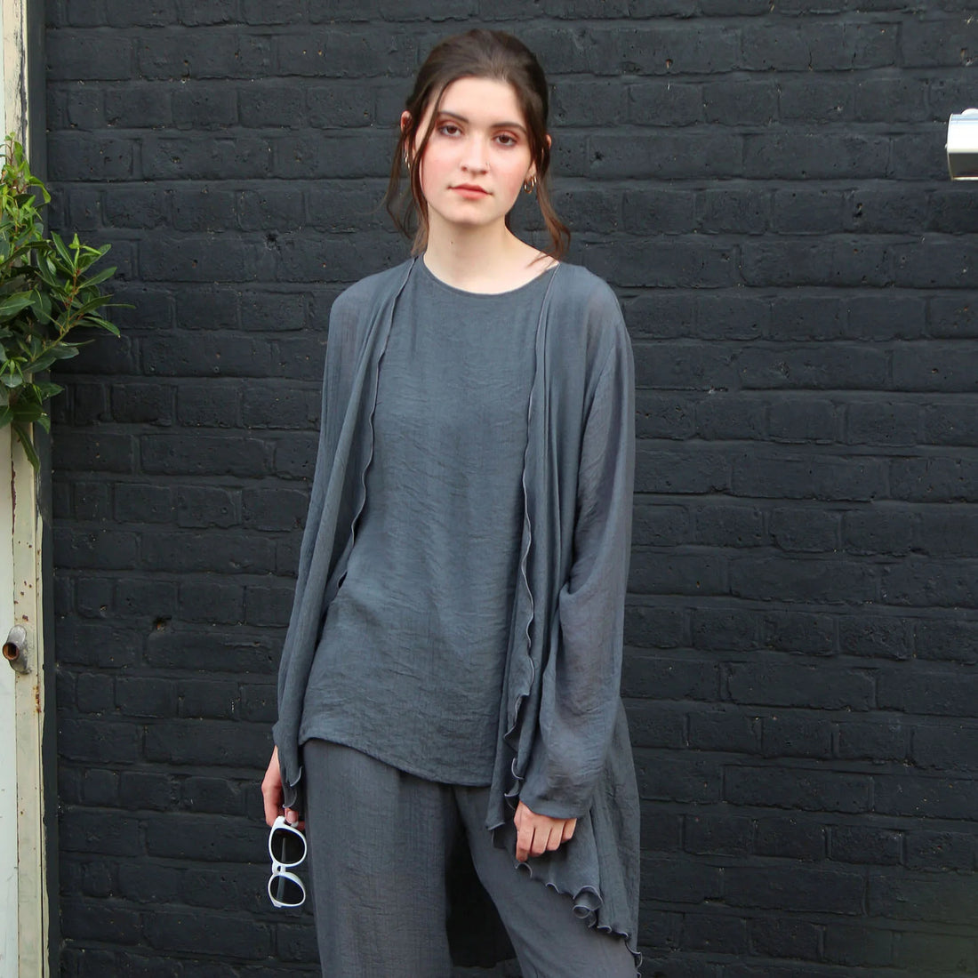 BAMBOO MARIA JACKET | AVOCADO | S|M