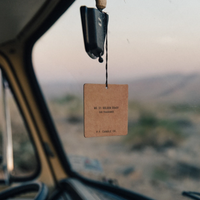 CAR FRAGRANCE SACHET | AMBER & MOSS