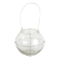 BUBBLE GLASS TEALIGHT HANGER