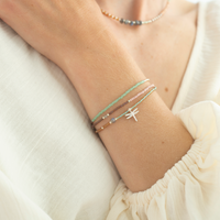 FEEL LABRADORITE SILVER NECKLACE | BRACELET