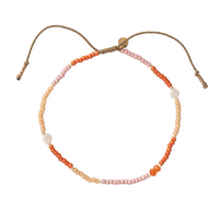 SUNRISE CARNELIAN ANKLET