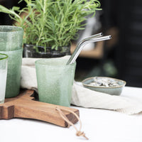 STAINLESS STEEL STRAW | PACK 6 WITH BRUSH