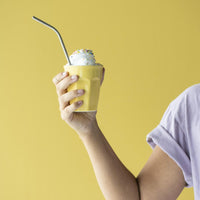 STAINLESS STEEL STRAW | PACK 6 WITH BRUSH