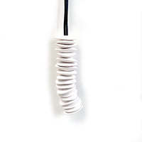 CERAMIC MOONCHIP BLOCK LONG NECKLACE