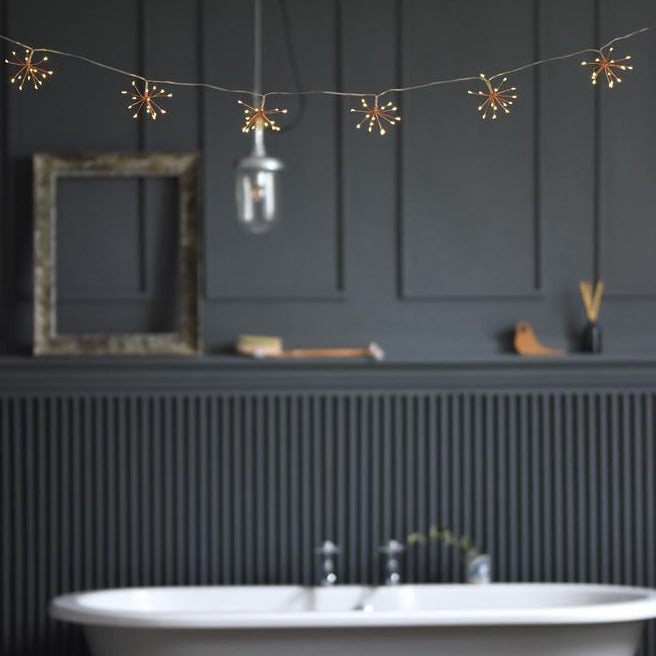 BATTERY STARBURST CHAIN INDOOR|OUTDOOR LIGHTS 1.8M