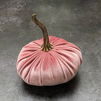 XSMALL VELVET DECORATIVE PUMPKIN
