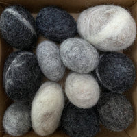 BOX OF ROCKS FELT PEBBLES