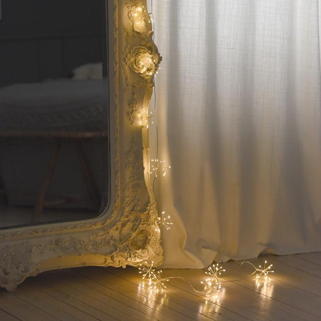 BATTERY STARBURST CHAIN INDOOR|OUTDOOR LIGHTS 1.8M