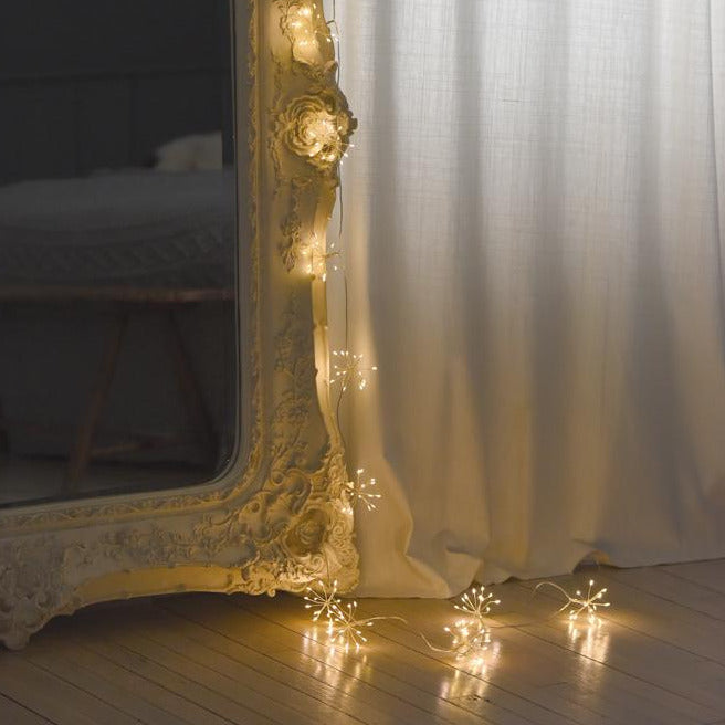 STARBURST CHAIN INDOOR|OUTDOOR LIGHTS 3M | MAINS