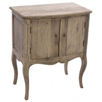 MAHOGANY TWO DOOR CUPBOARD