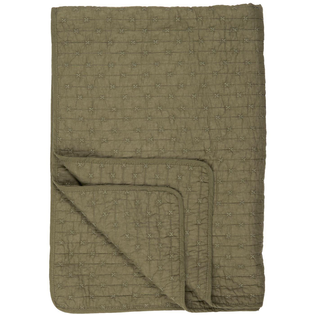 CROSS STITCH QUILT | OLIVE
