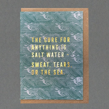 CARD | THE CURE, SEA PATTERN