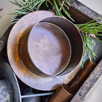 TRIPLE SPEAR FOR CANDLE | COPPER