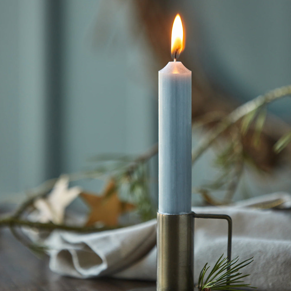 RUSTIC SHORT DINNER CANDLES | BUNDLE OF 7