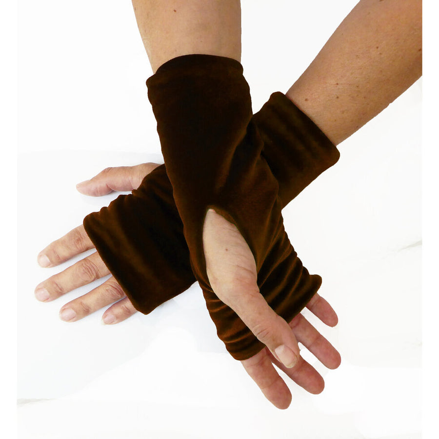 VELVET 'WRISTEES' WRISTWARMERS