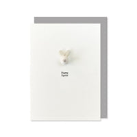 CARD | POMPOM BUNNY HAPPY EASTER