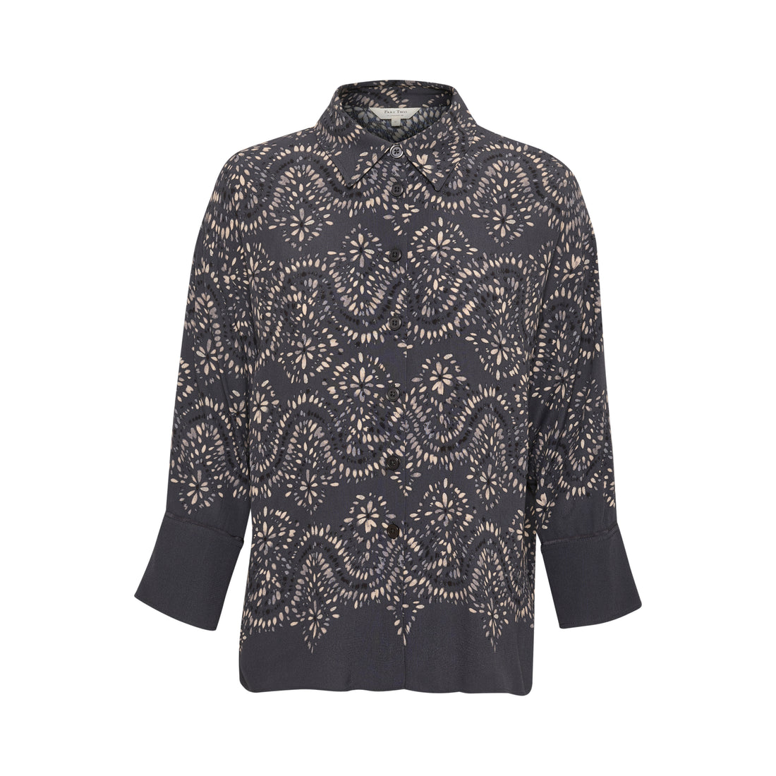 PART TWO CELINDA SHIRT | MAGNET BORDER PRINT