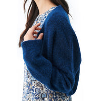 PART TWO CELLINE KNITTED CARDIGAN | BLUE OPAL