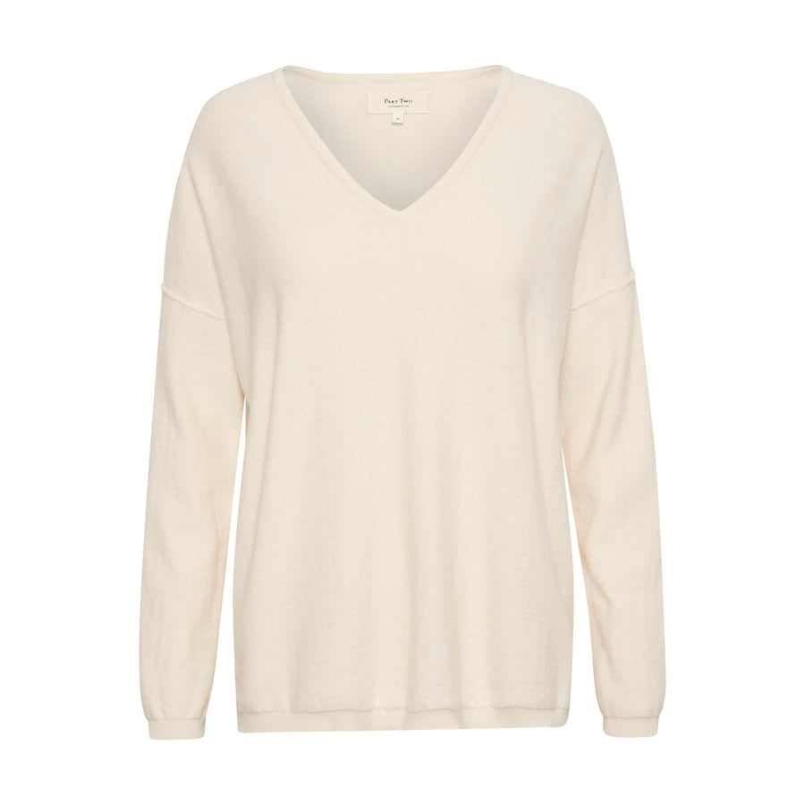 PART TWO ILIANE JUMPER WITH CASHMERE | ANTIQUE MOSS