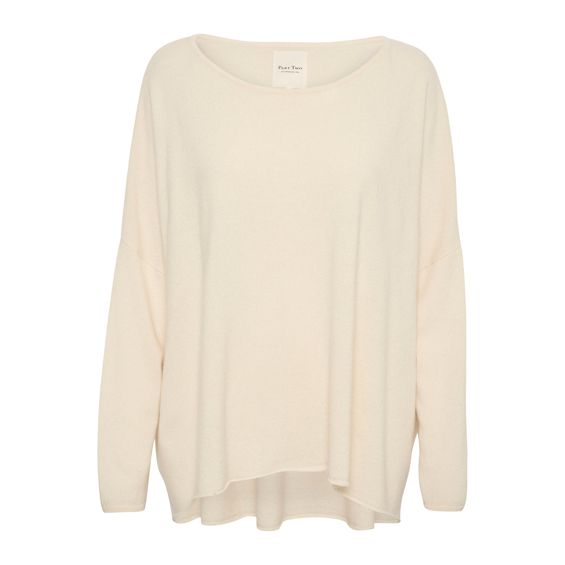 PART TWO TILA KNITTED PULLOVER | WHITECAP GREY M