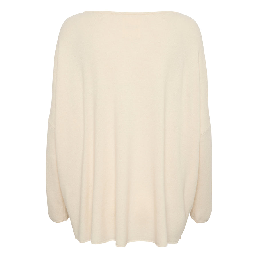 PART TWO TILA KNITTED PULLOVER | WHITECAP GREY M