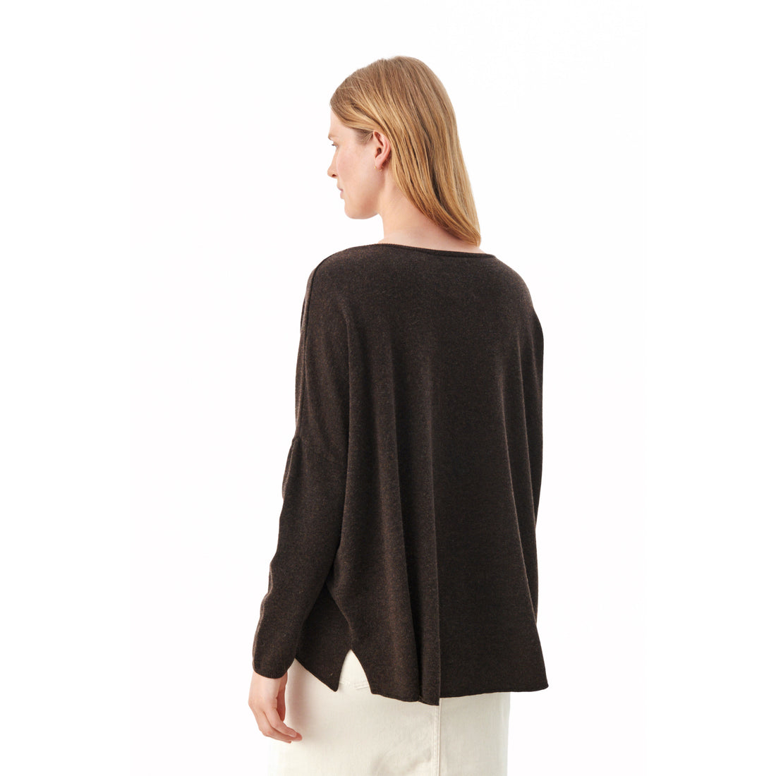 PART TWO TILA KNITTED PULLOVER | WHITECAP GREY M