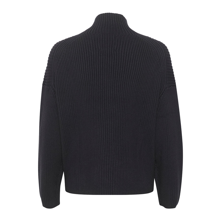 PART TWO ANGELINE ORGANIC COTTON KNITTED PULLOVER | DARK NAVY