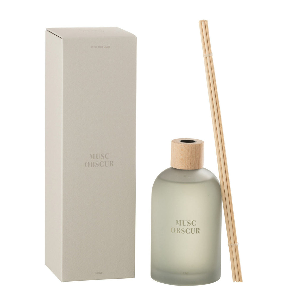 REED DIFFUSER IN FROSTED GLASS BOTTLE |  MUSC OBSCUR