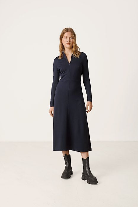 PART TWO DANA DRESS | DARK NAVY