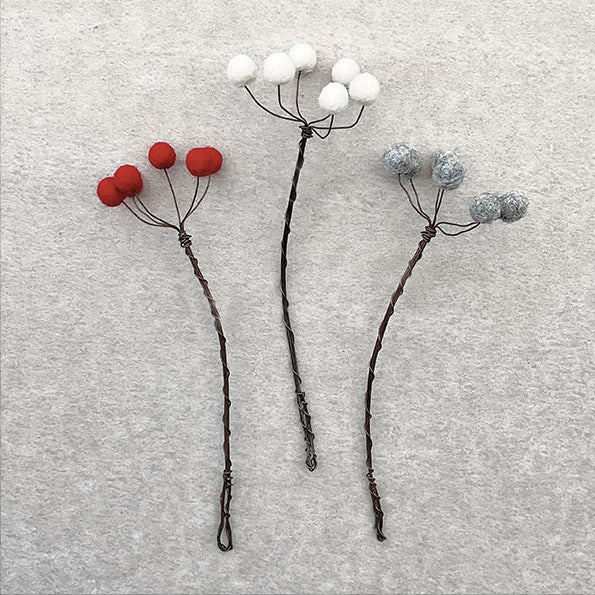 RUSTY WIRE & FELT COW PARSLEY