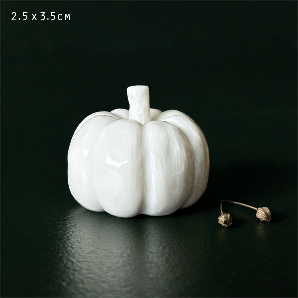 PORCELAIN PUMPKINS | 3 SIZES