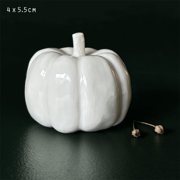 PORCELAIN PUMPKINS | 3 SIZES